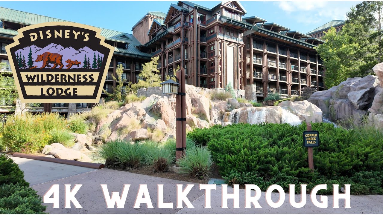 Disney’s Wilderness Lodge 4K Walkthrough | Discover the Beauty of This Stunning Resort!