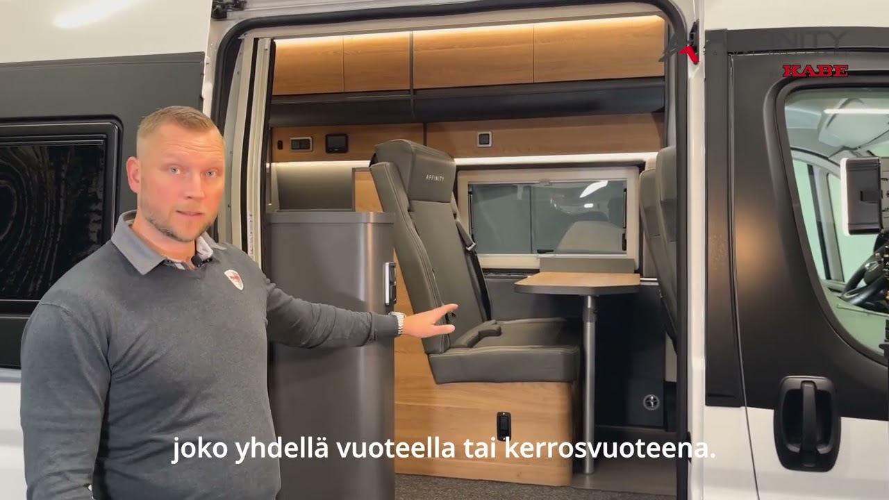 Uusi AFFINITY One 2026 - Nauti tilasta ja mukavuudesta