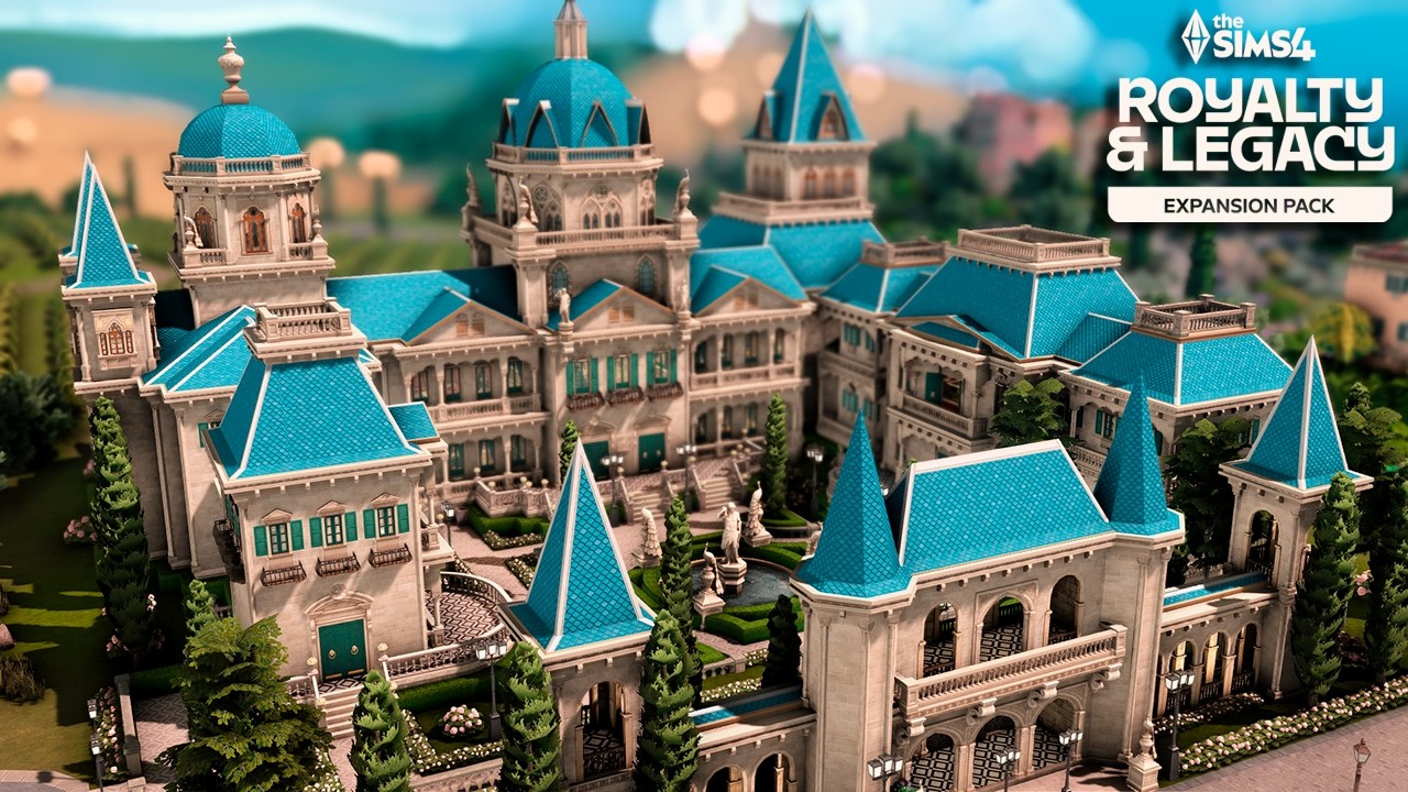 PALÁCIO IMPERIAL LUXUOSO (NO CC) - The Sims 4 Trono e Glória Speed Build