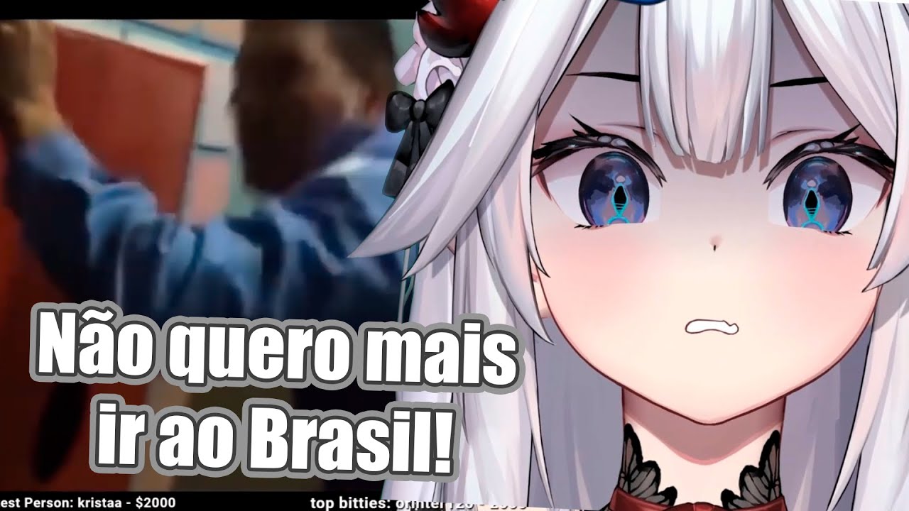 Veibae não quer mais vir ao Brasil por ter ficado com medo desse vídeo [Vshojo sub BR]