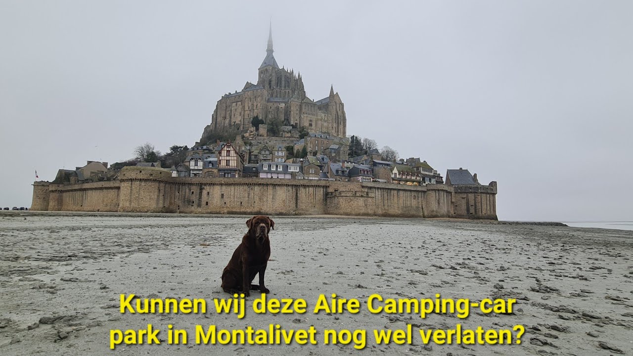 Kunnen wij deze Aire Camping-car park in Montalivet nog wel verlaten?