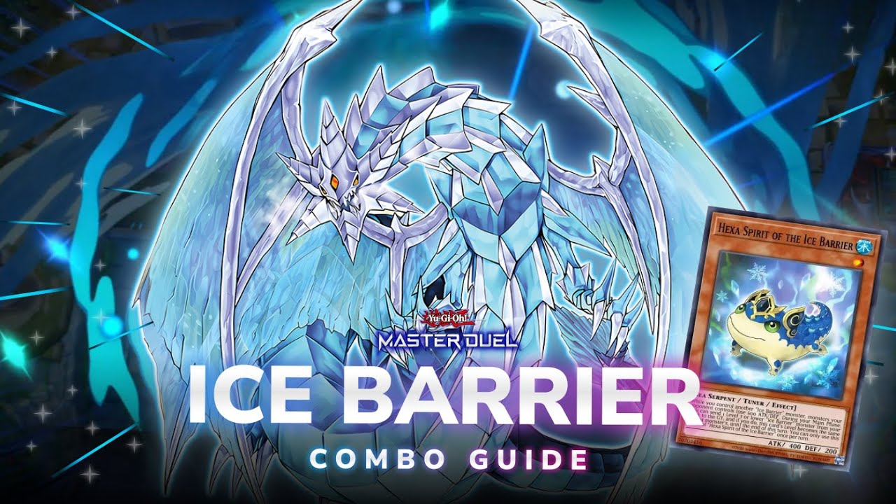 5 MUST KNOW COMBOS for ICE BARRIER‼️ Easy Step by Step Guide - Yu-Gi-Oh! Master Duel