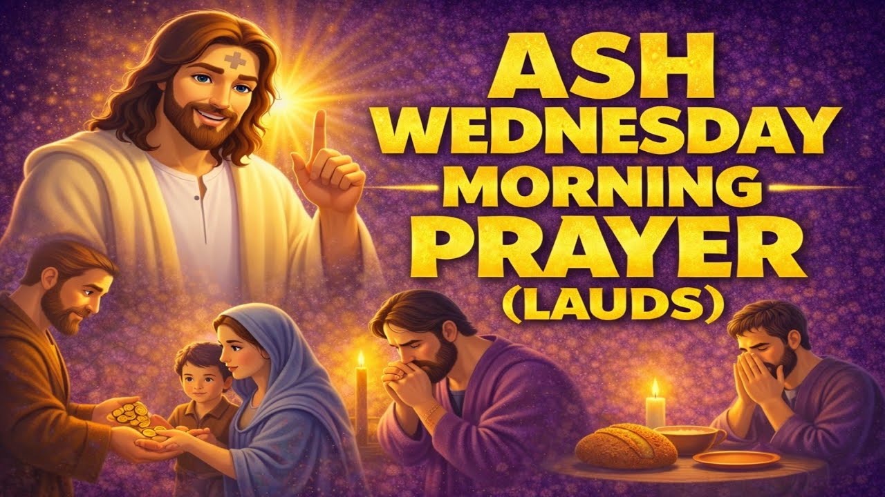 ✝️MORNING PRAYER (LAUDS) | Liturgy of the Hours | February 18, 2026 #February18 #AshWednesday