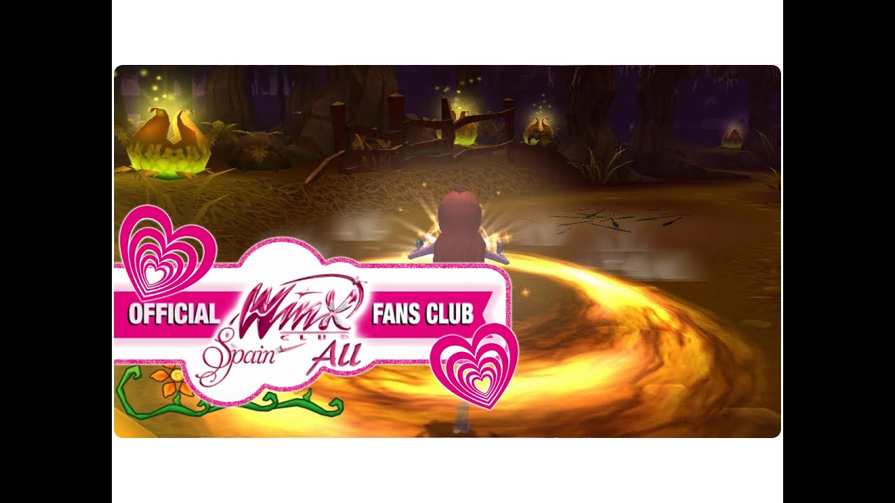 Winx Club PC Game - 10. Labyrinth with awful tarantulas