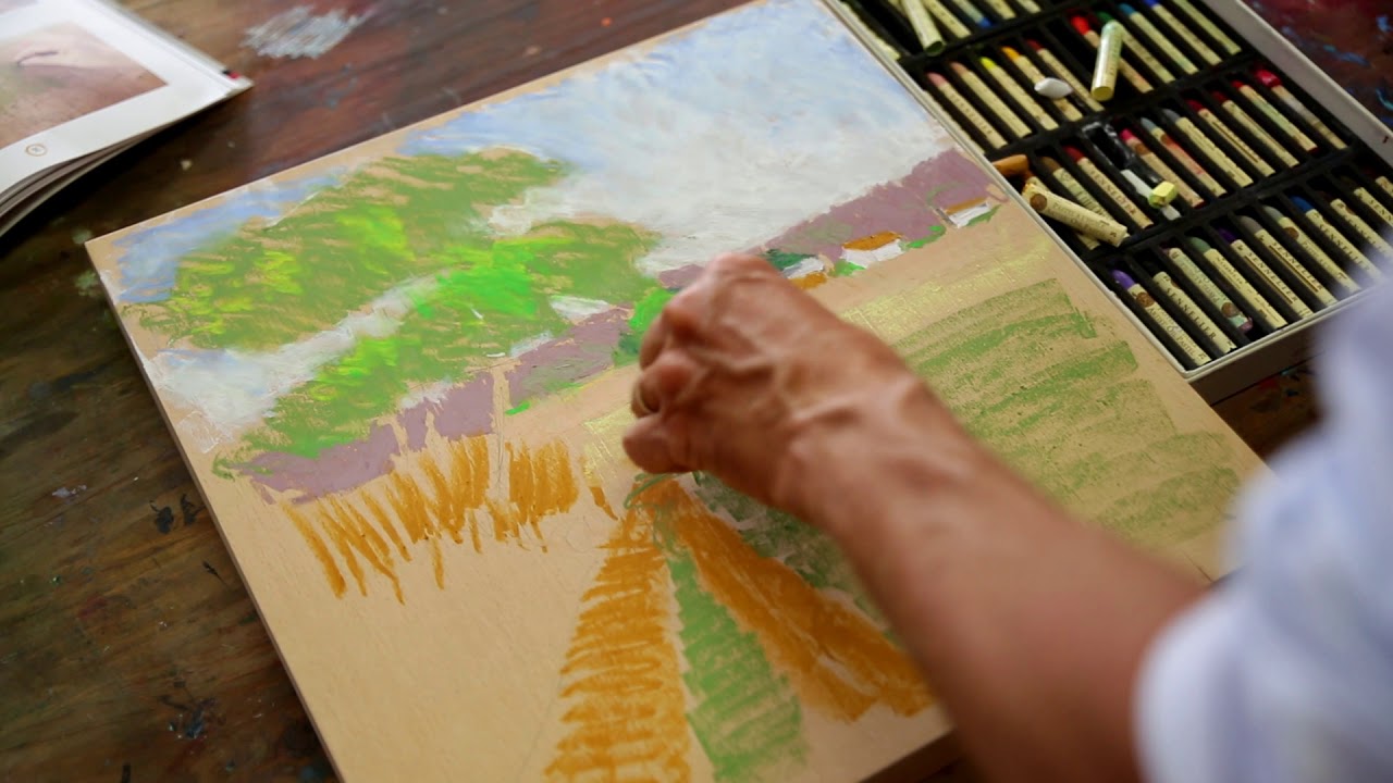 How to begin Oil Pastels