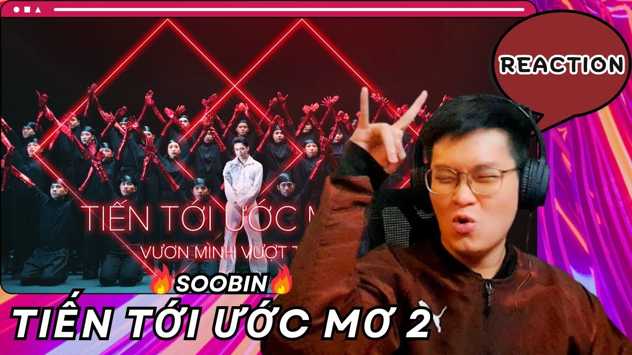 SOOBIN - Tiến Tới Ước Mơ 2 (ft. Rhymastic & SlimV) | CÓ NHỮNG DẢI NẮNG DẦM MƯA | HPH Reaction