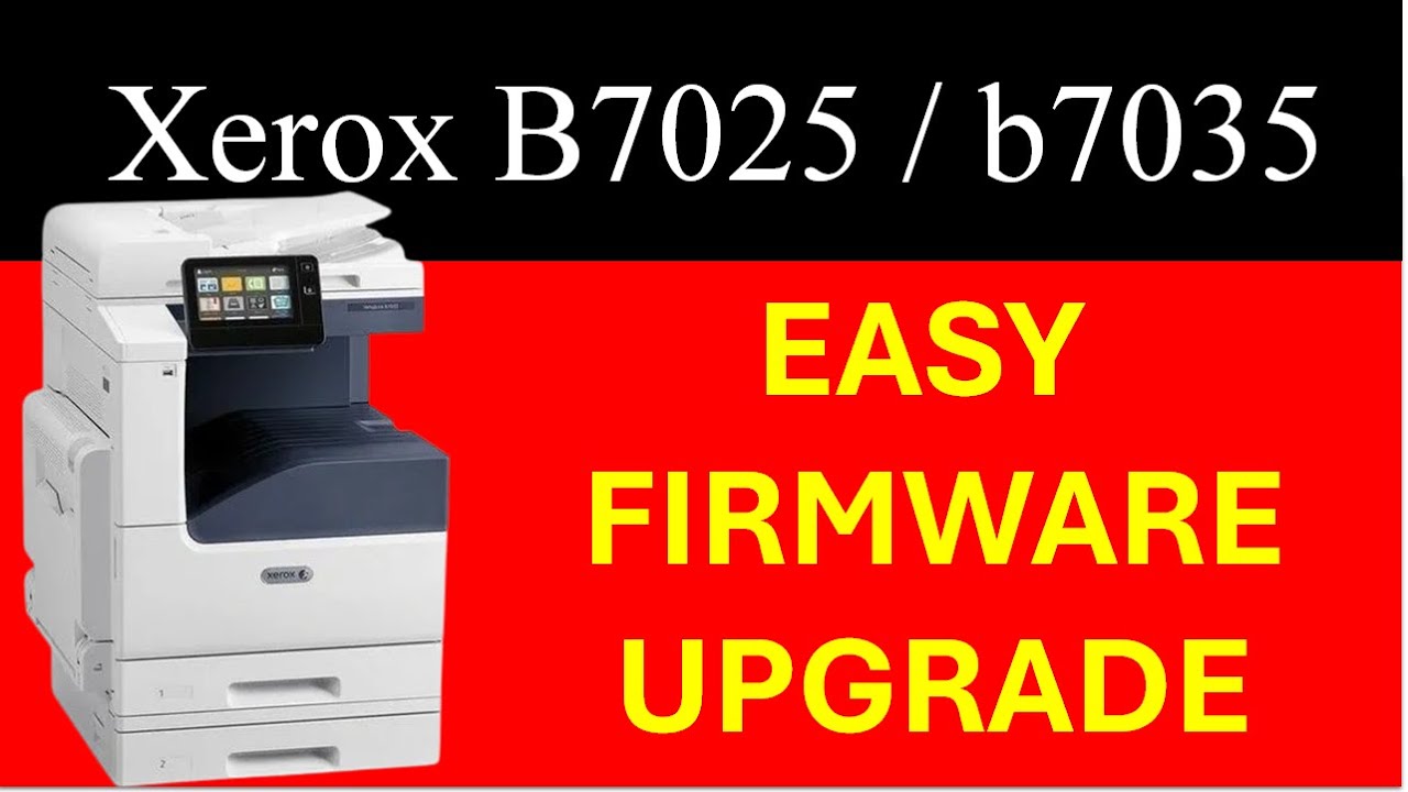 Update Your Xerox Printer Firmware in 10 Minutes  | Xerox प्रिंटर पर फ़र्मवेयर अपडेट कैसे करें