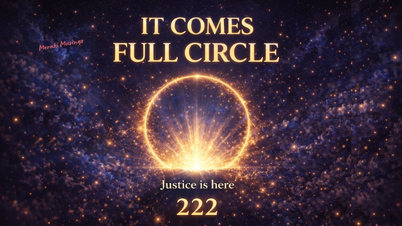 FULL CIRCLE 𖤓 It’S Done 𖤓 222 𖤓 Your Justice Moment Is Here