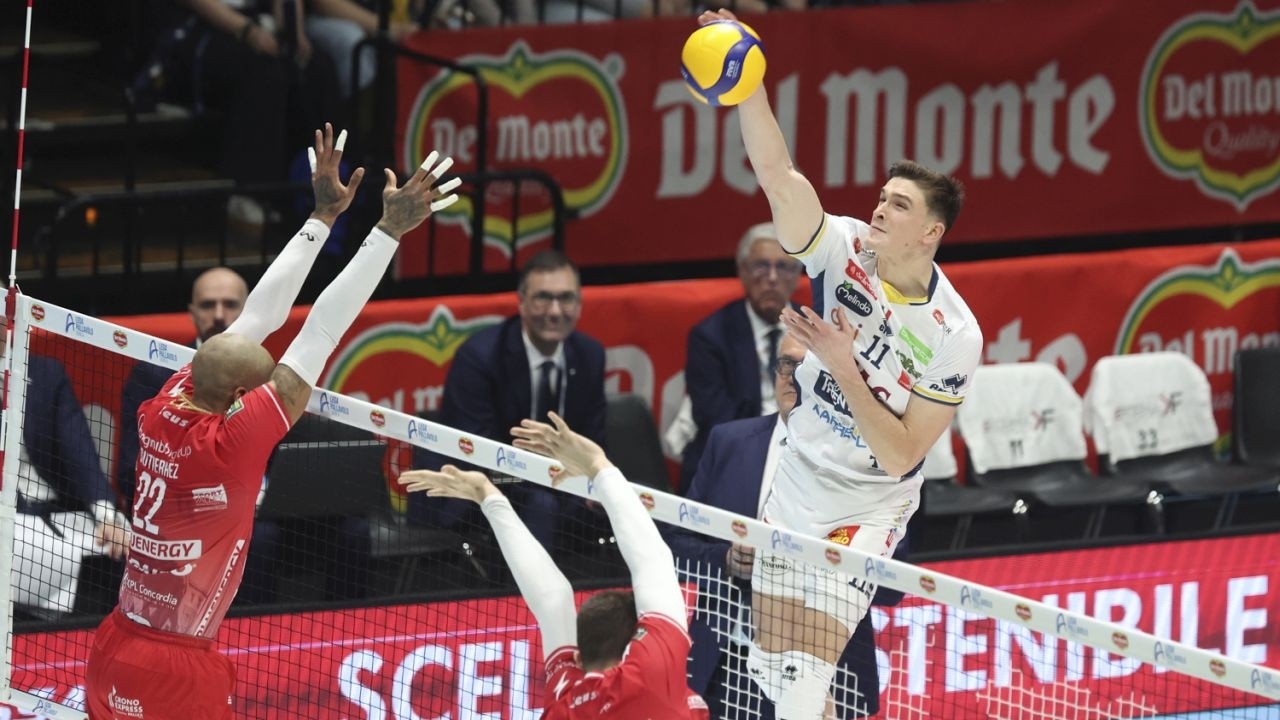 💥🏐 HIGHLIGHTS | Itas Trentino-Gas Sales Bluenergy Piacenza 3-2 (semifinale di Coppa Italia)