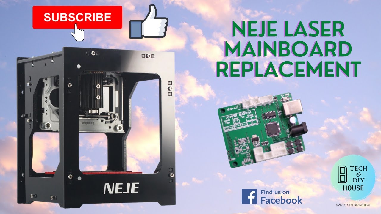 Neje Laser mainboard replacement
