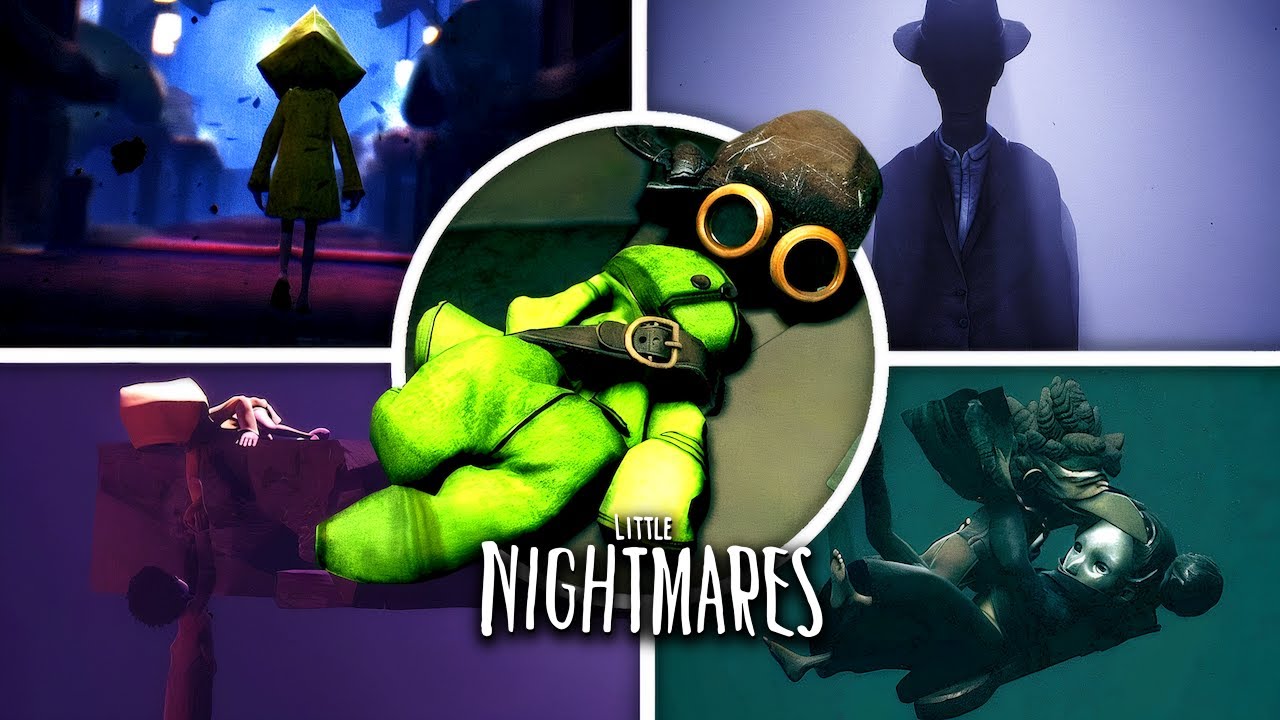 Little Nightmares 1-3 - ALL Endings & After Credits Cutscenes (Showcase)