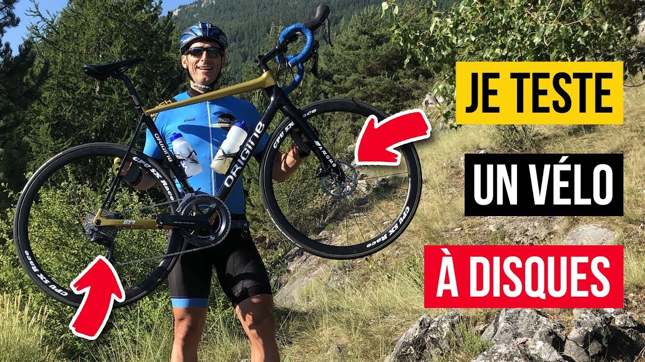 🚴 Essais du vélo de course à disque : ORIGINE Axxom GTR