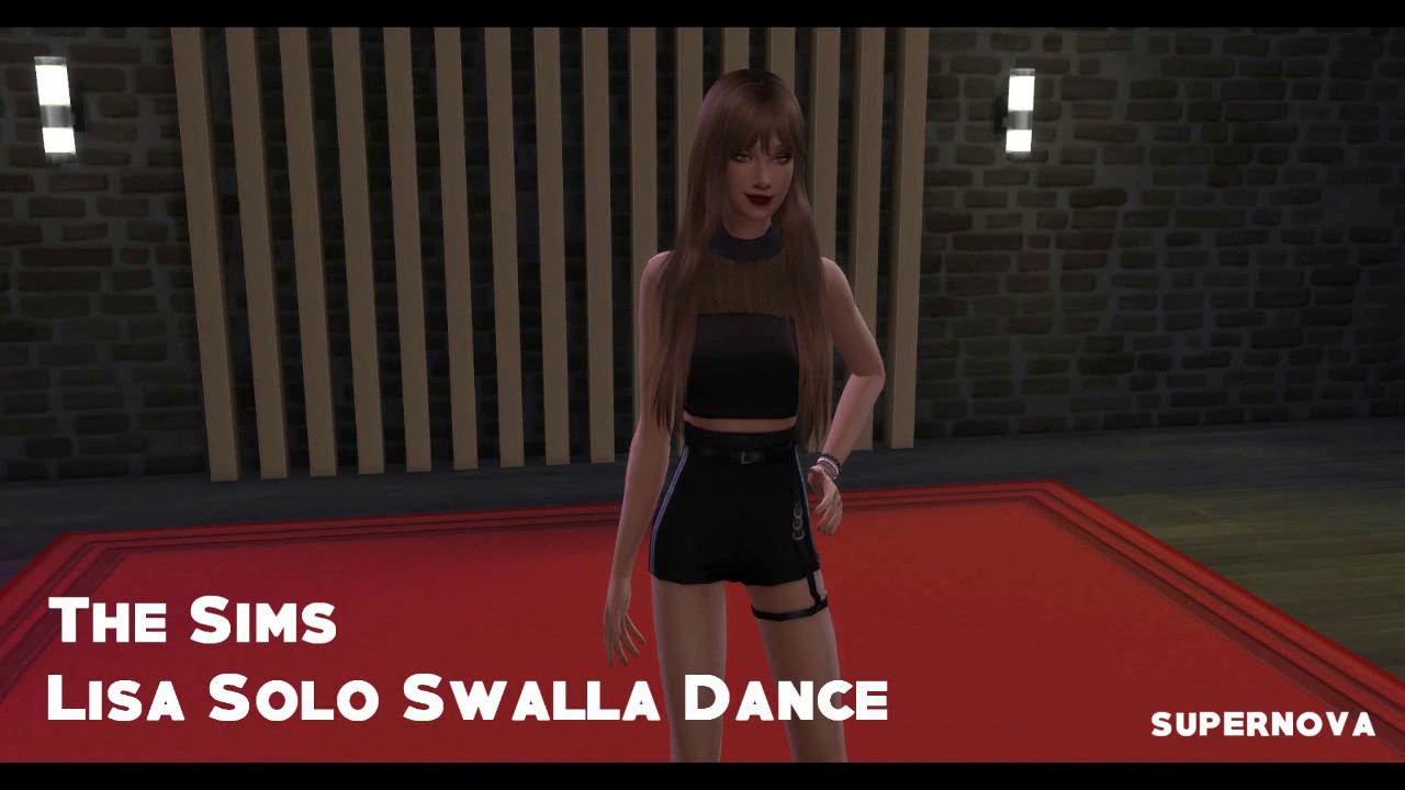 The Sims 4 - BLACKPINK Lisa Swalla Dance
