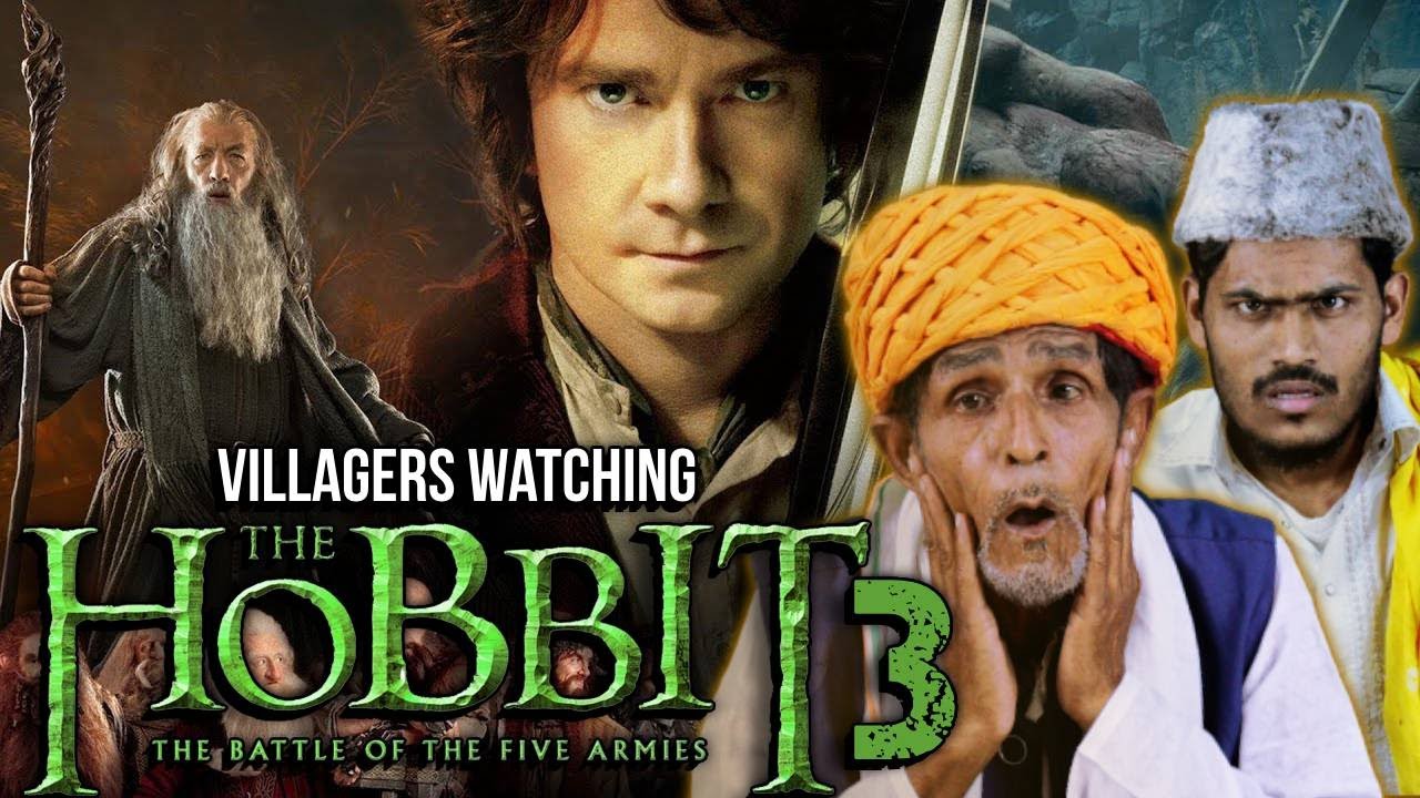 Villagers Watching The Hobbit 3: The Battle of the Five Armies ! React 2.0
