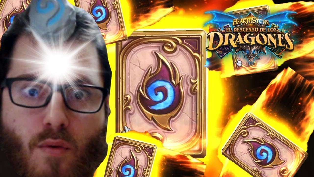 LA MEJOR APERTURA DE SOBRES | EL DESCENSO DE LOS DRAGONES | HEARTHSTONE