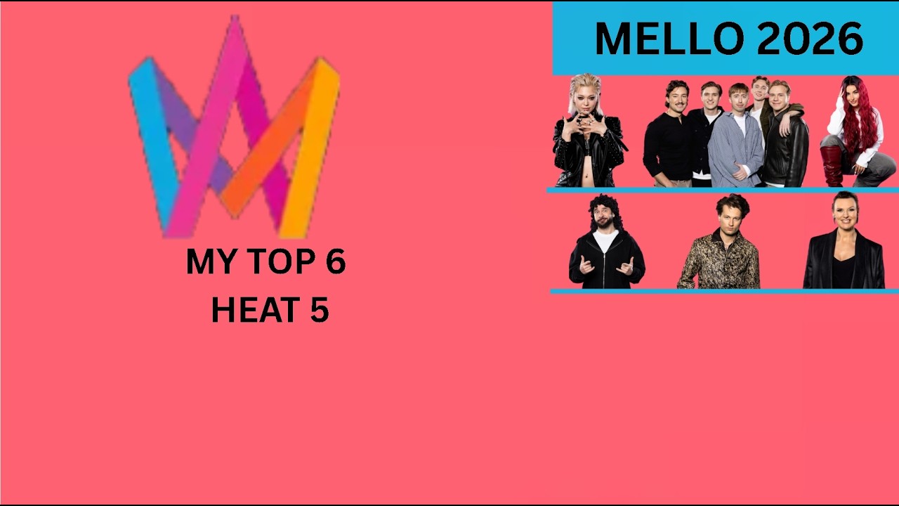 MY TOP 6 AV DELTÄVLING 5 MELLO 2026
