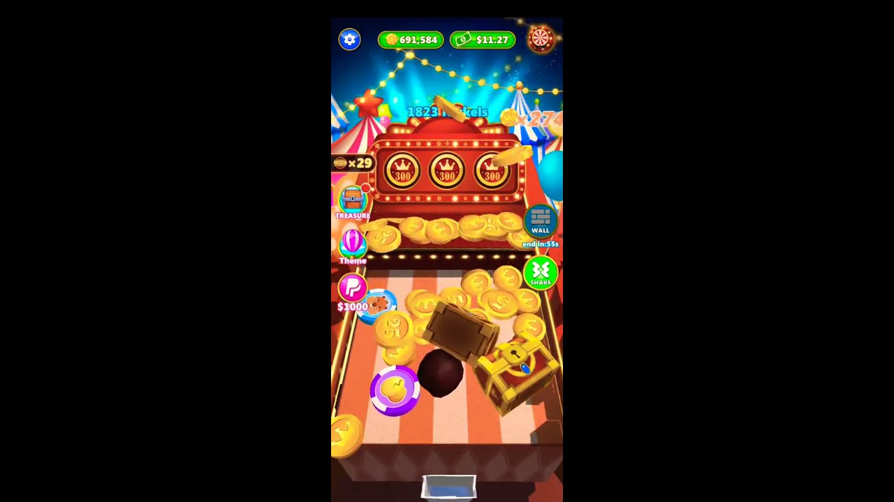 Coin dozer JACKPOT.!!