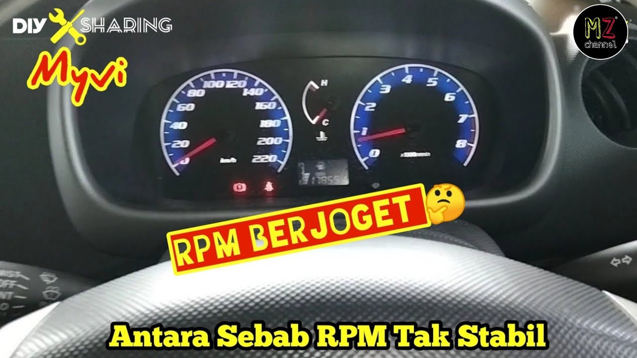 Antara Sebab RPM Tak Stabil | Myvi | DIY Sharing