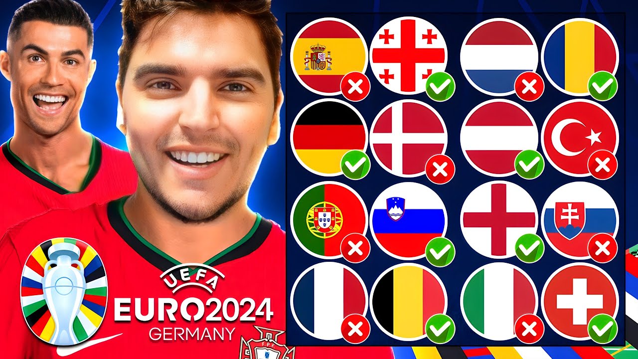A MINHA PREVISÃO FINAL PARA O EURO 2024
