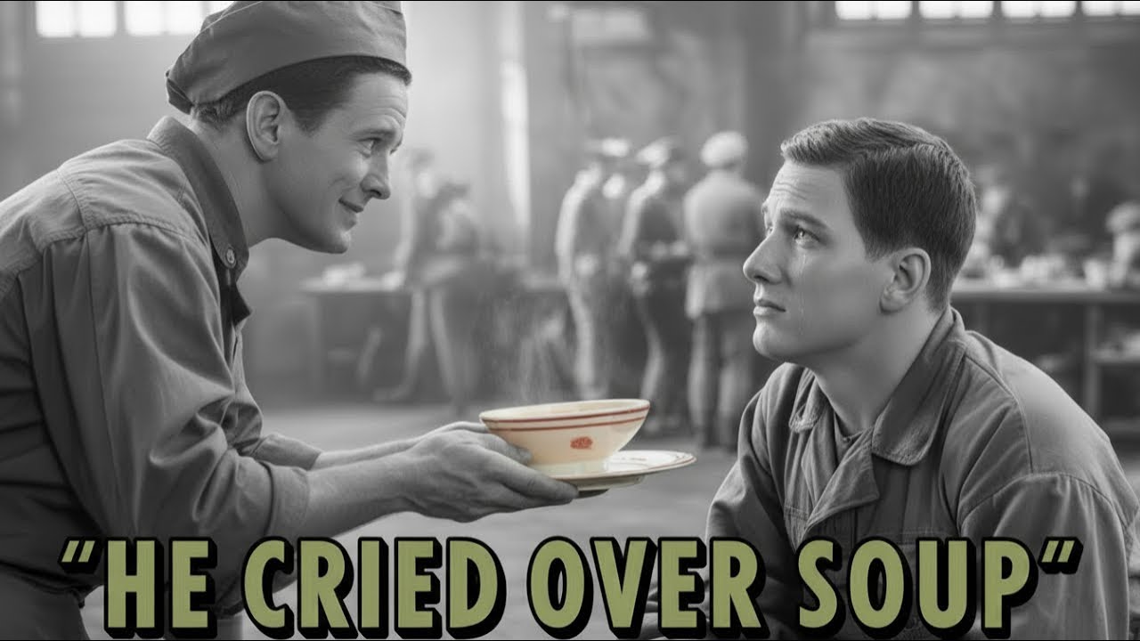 American Cook Noticed German POW Crying Over Soup — The Reason Broke Everyone in the Room - WW2 Tale
