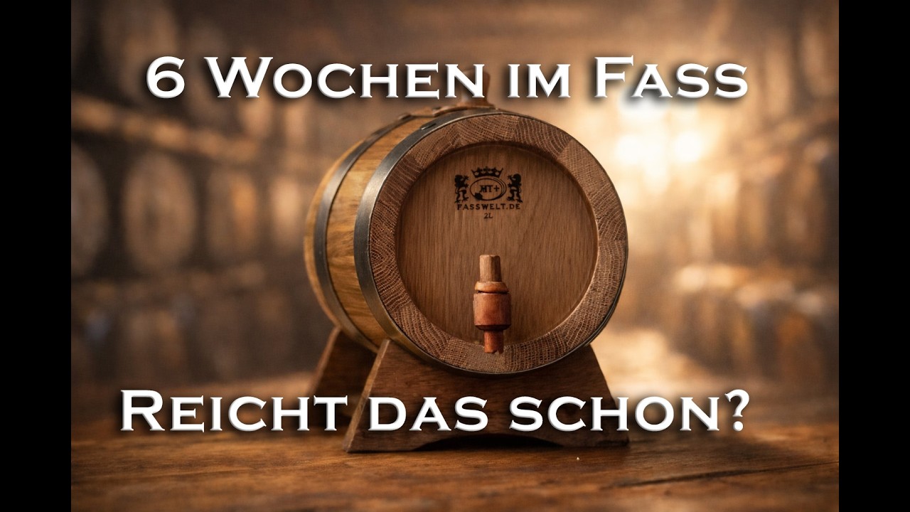 Zwischenstand nach 6 Wochen: Holz, Farbe, Geschmack – schon Zeit für den Whisky?