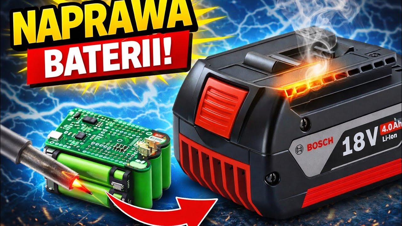 Regeneracja baterii Bosch 4ah