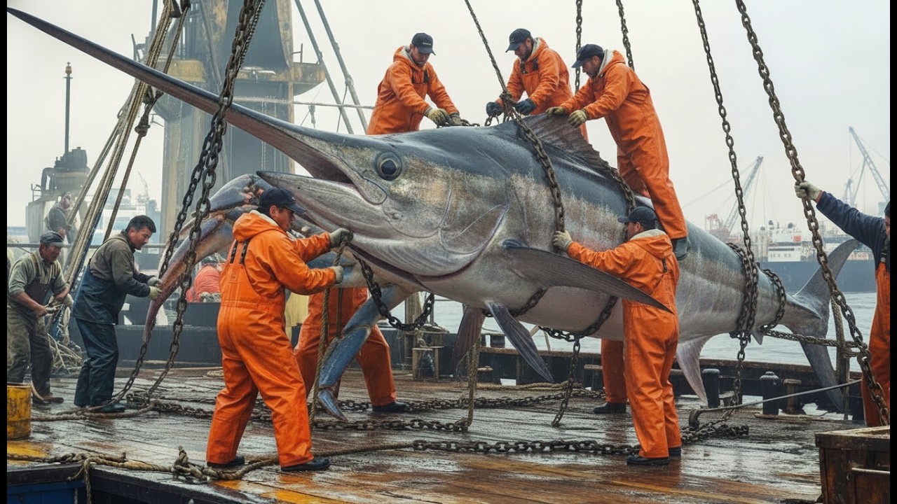 【衝撃】たった7日で5,700万円！？一攫千金のメカジキ延縄漁と深海の巨大生物 | Deep Sea Creatures