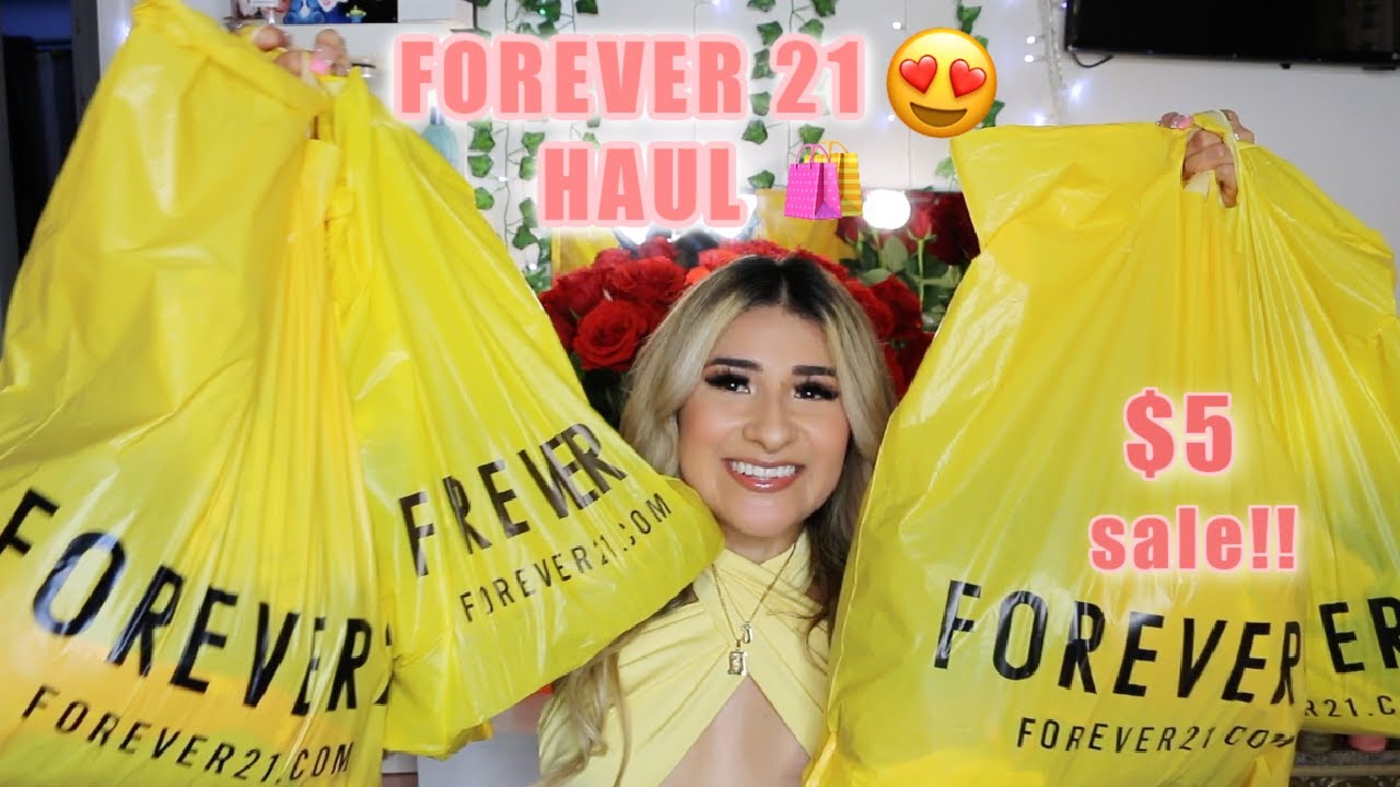 HUGE FOREVER 21 HAUL😍💕 | JESSICA GOLD ♡