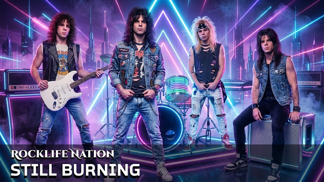 Rocklife Nation - Still burning (when the Night has gone) - 80s Melodic Rock