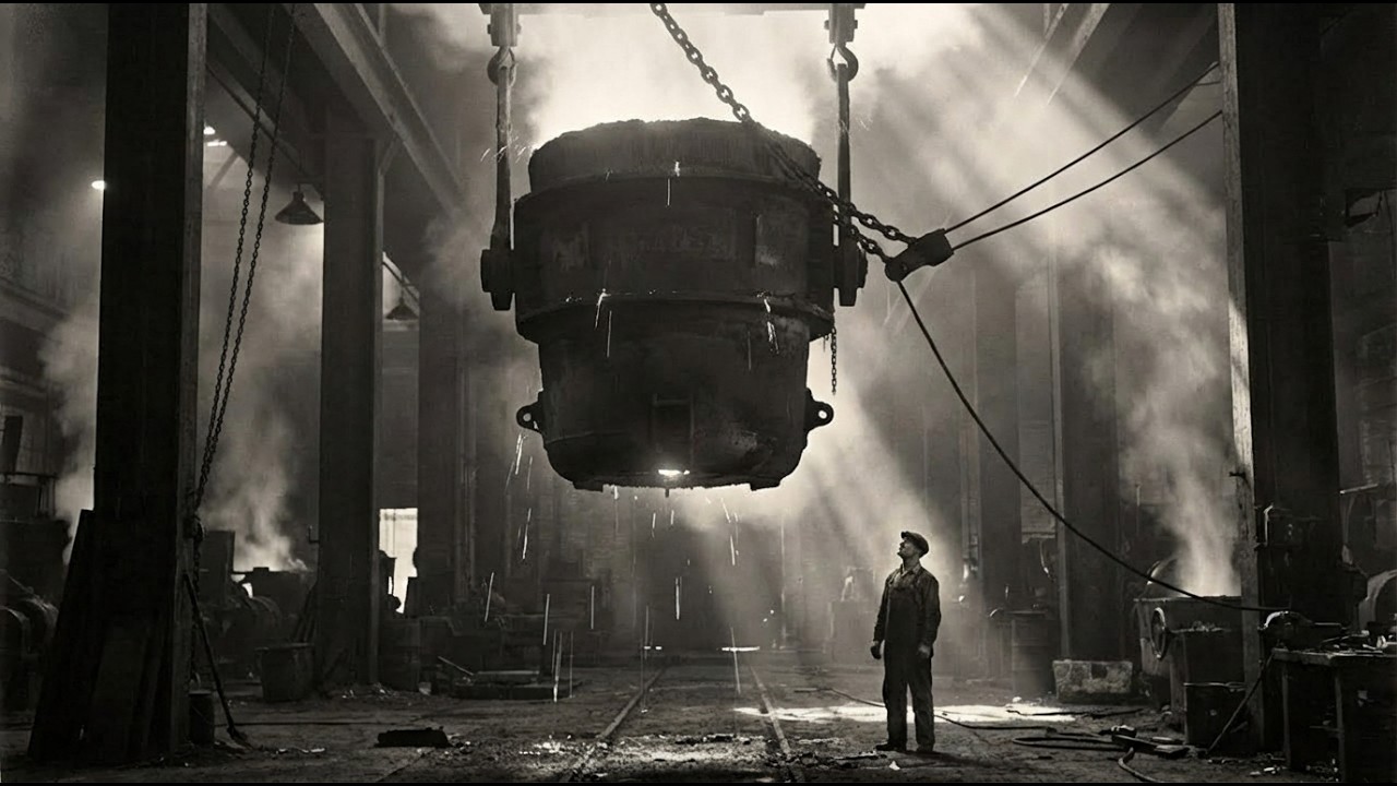 The Overhead Crane: When Tons Dropped From Above Without Warning
