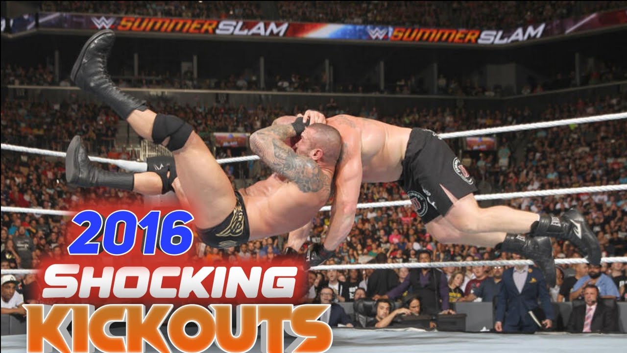 Shocking Kickouts of 2016 in WWE