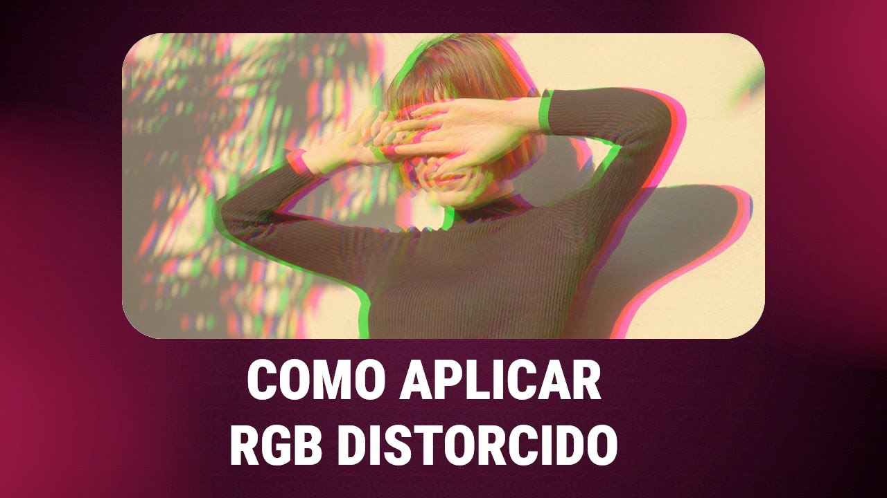 Como Aplicar Efeito RGB DISTORCIDA no Gimp #GIMP #COMOEDITARNOGIMP #comoeditarnogimp