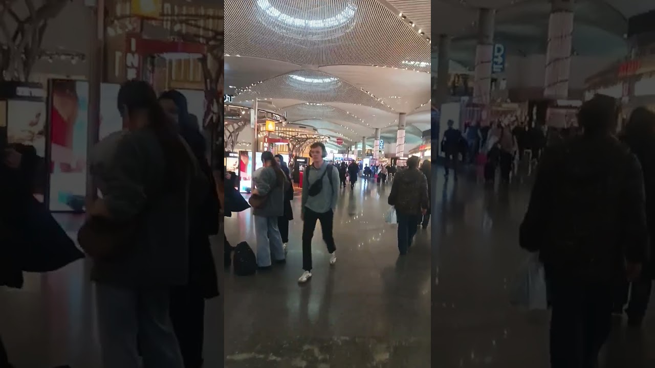 Istanbul airport full video 