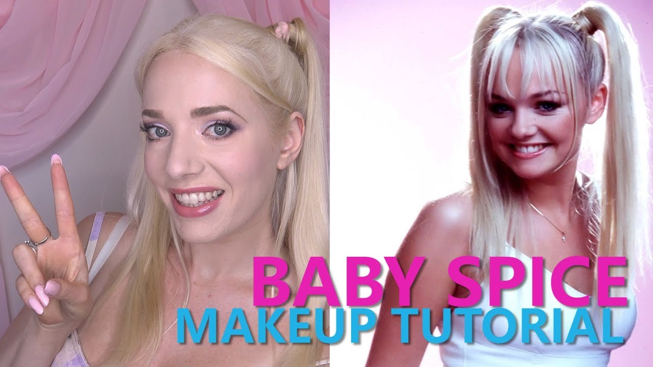 УРОКИ МАКИЯЖА BABY SPICE // ЭММА БАНТОН // МАКИЯЖ 90-Х // БЕЗ ЖЕСТОКОСТЕЙ