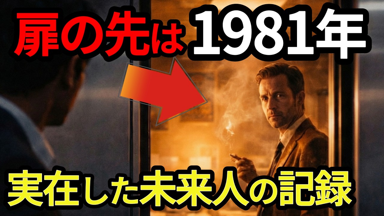 【実話】エレベーターの扉が開くと、そこは「1981年」だった。40年の時を飛び越えた男の記録【不思議オカルト考察】