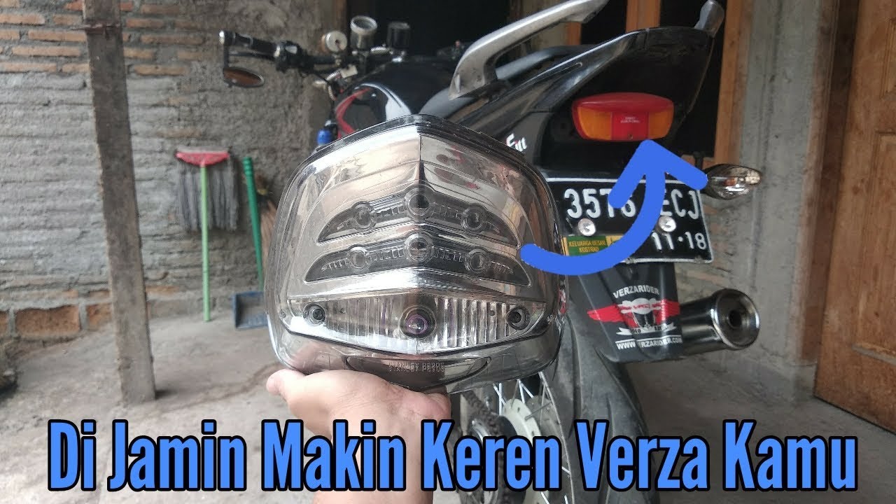 Cara Mudah Memasang StopLamp Tiger di Honda Verza
