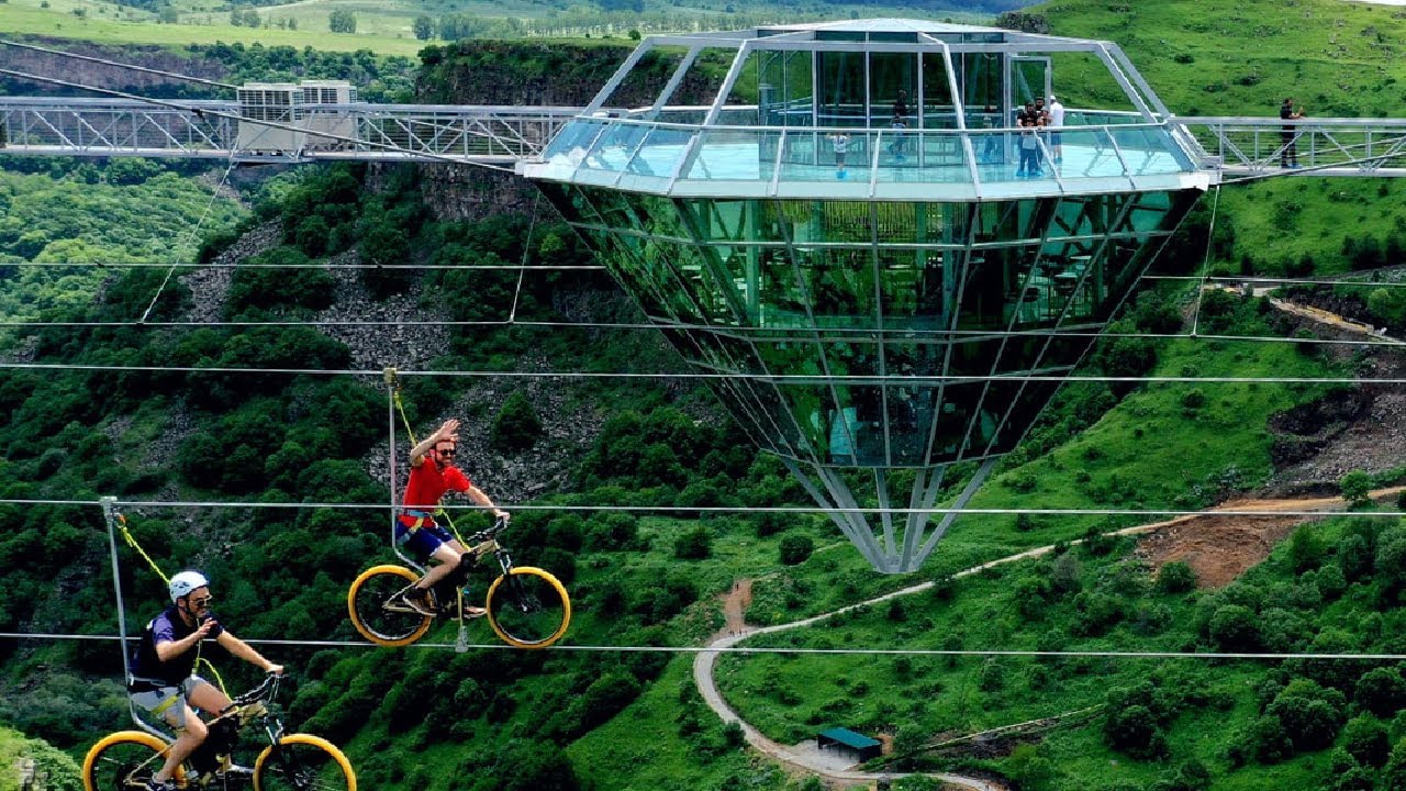 Tsalka Canyon Dash Bashi Canyon - Biking through canyon - Tbilisi, Georgia