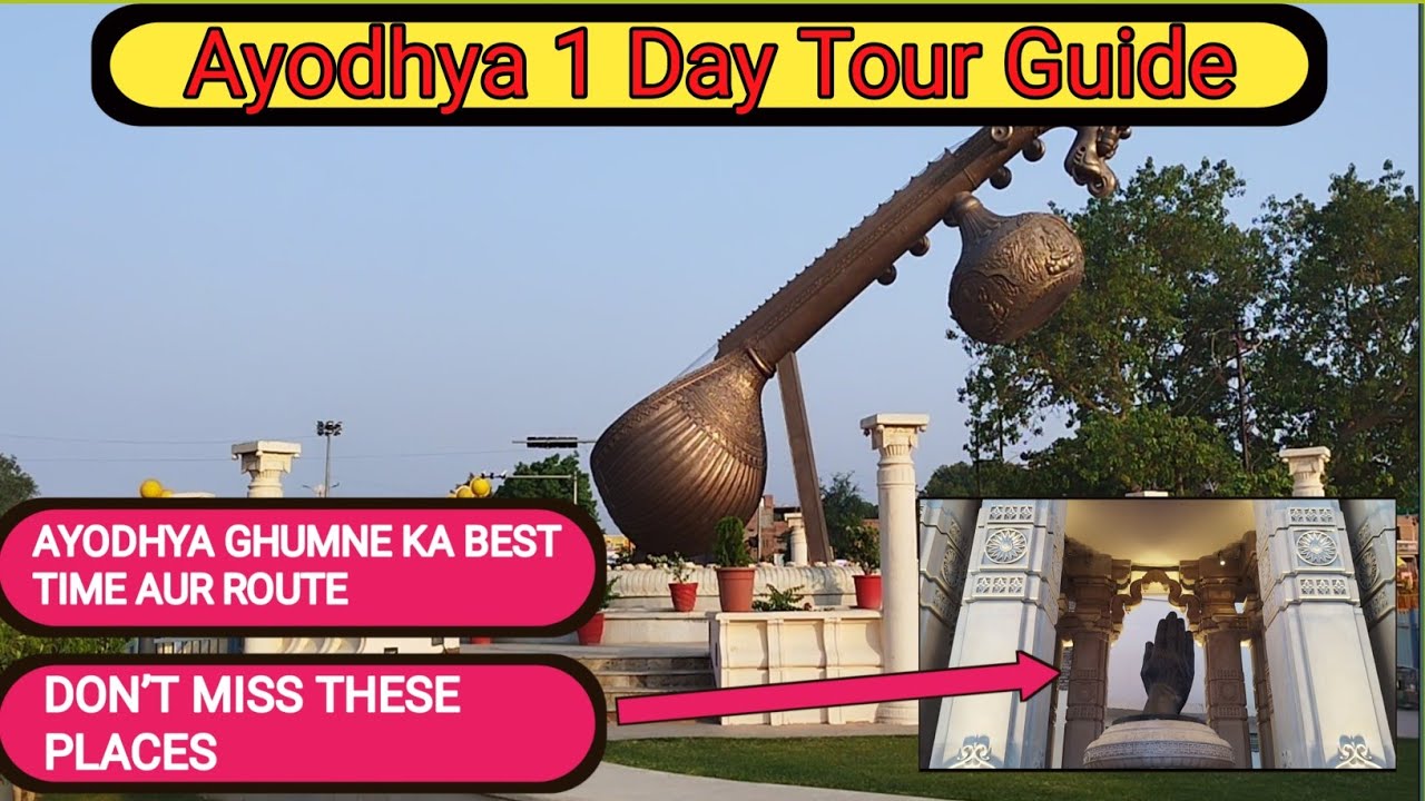 Ayodhya 1 Day Tour Guide | Ram Mandir Live Darshan & 9 Sacred Places You Must Visit!