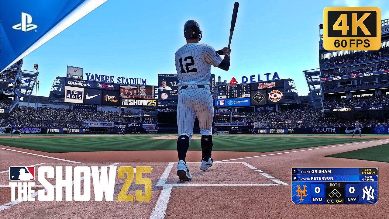 New York Yankees Vs New York Mets! - MLB THE SHOW 25 Gameplay (PS5) 4K