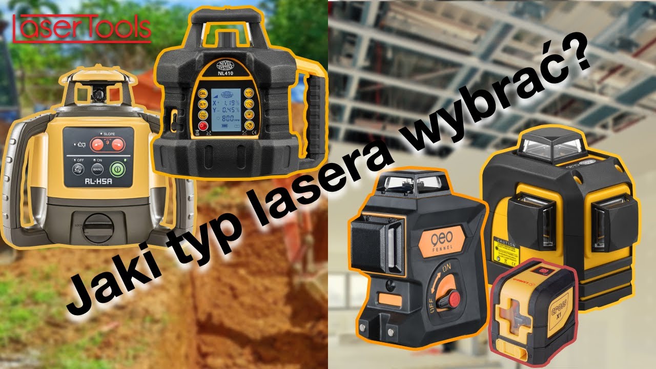 E:1 Jaki typ lasera poziomicy laserowej wybrać?  Film o  typach laserowych urządzeń pomiarowych