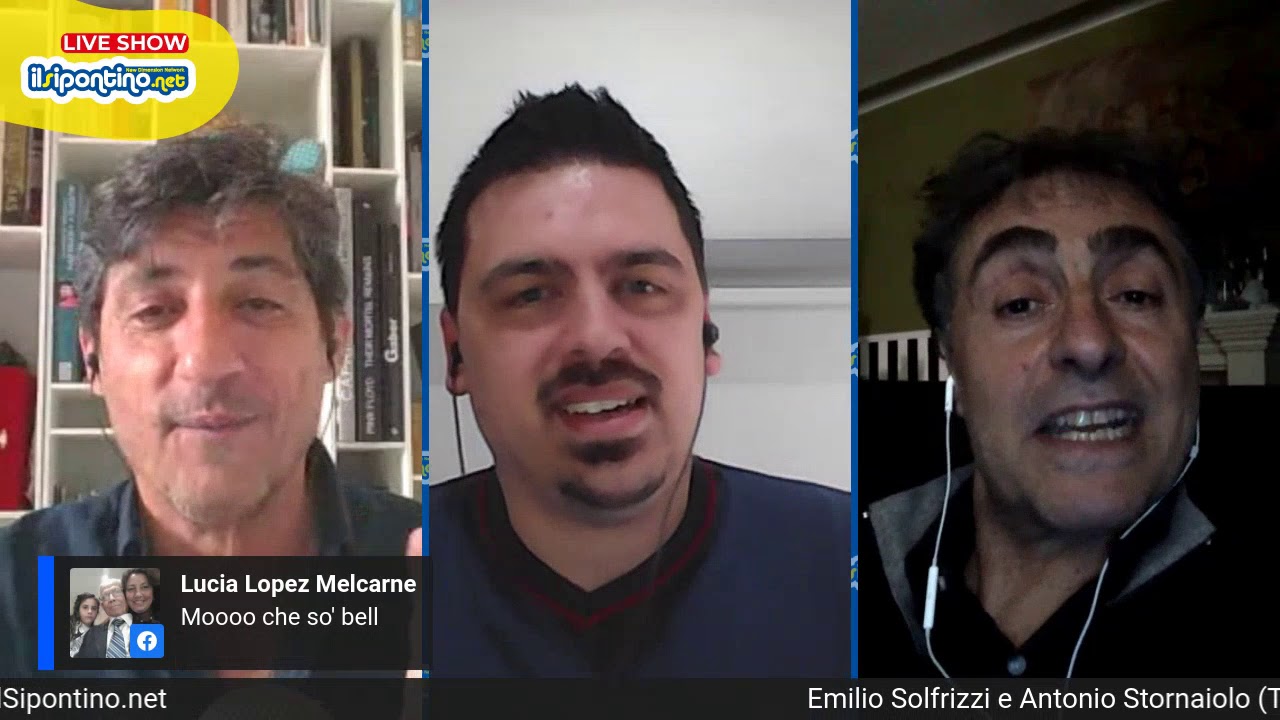 La diretta con Toti e Tata: Emilio Solfrizzi e Antonio Stornaiolo