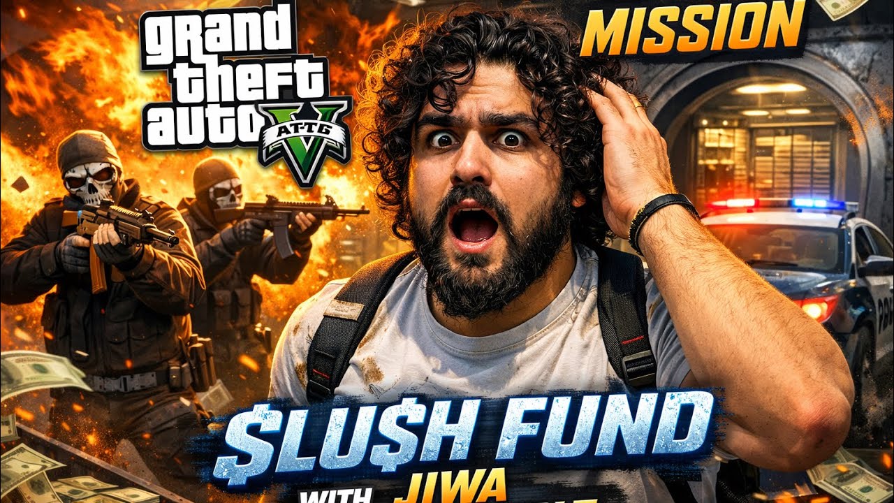 GTA 5 SLUSH FUND MISSION 😱 | CRAZY MONEY HEIST REACTION