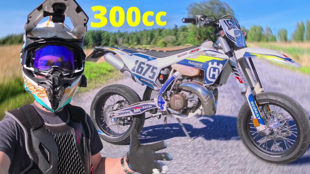 300cc 2-STROKE SUPERMOTO Conversion