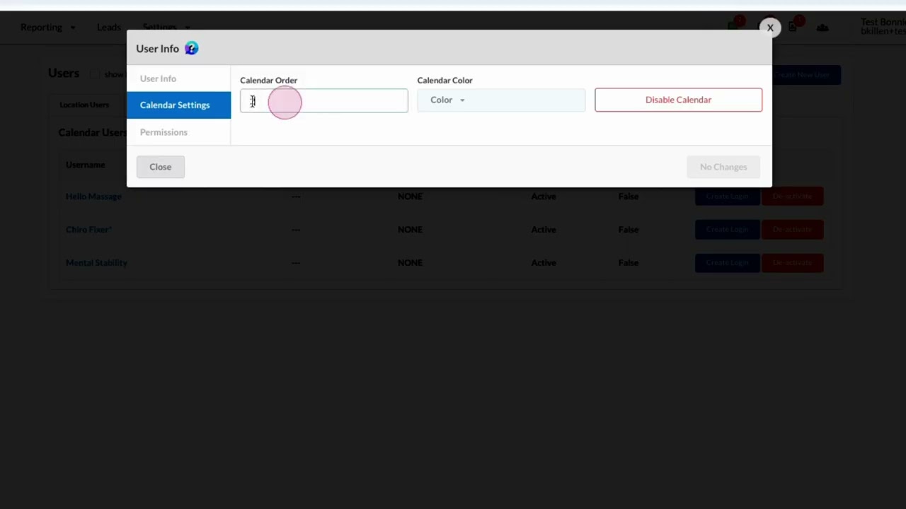 How to Reorder Calendar Tabs