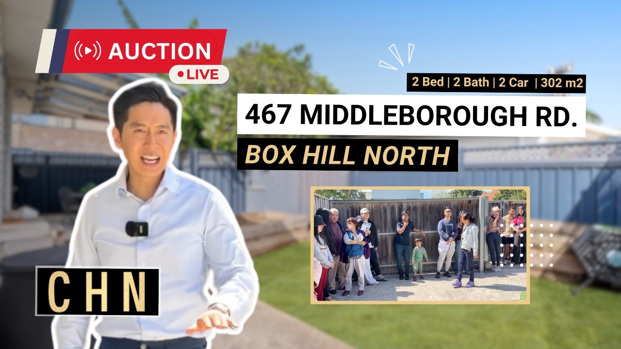 Live Auction @ 467 Middleborough Road, Box Hill North
