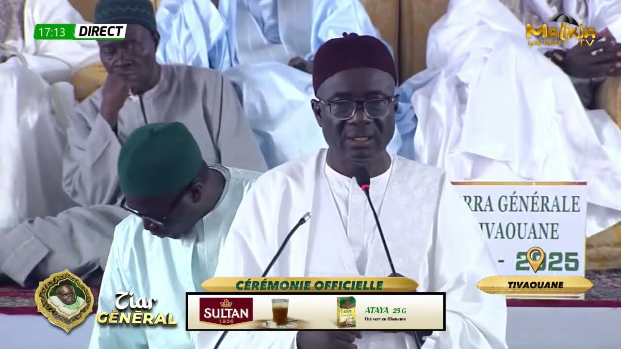 🛑 MESSAGE DU KHALIF GÉNÉRALE  PORTÉ PAR SERIGNE PAPE MAKHTAR KÉBÉ