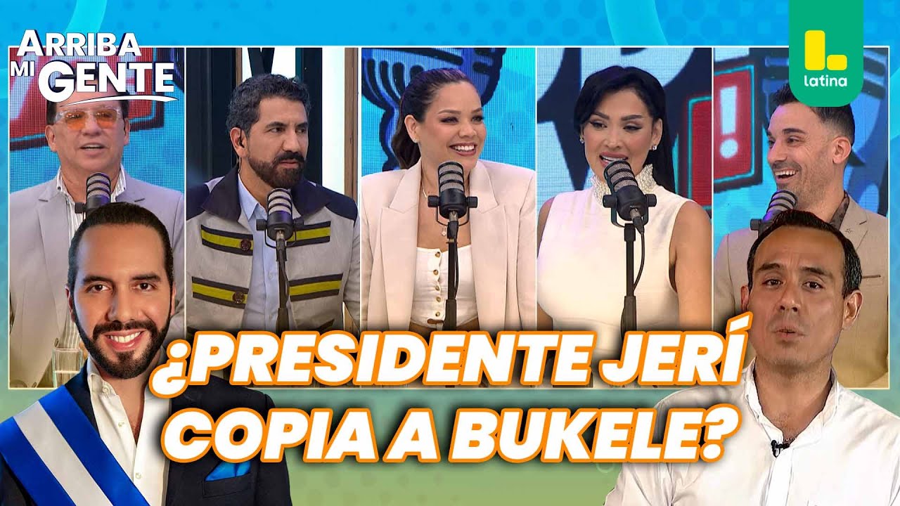 &iquest;Presidente Jer&iacute; copia el estilo de Nayib Bukele? 🤔 | Arriba mi gente