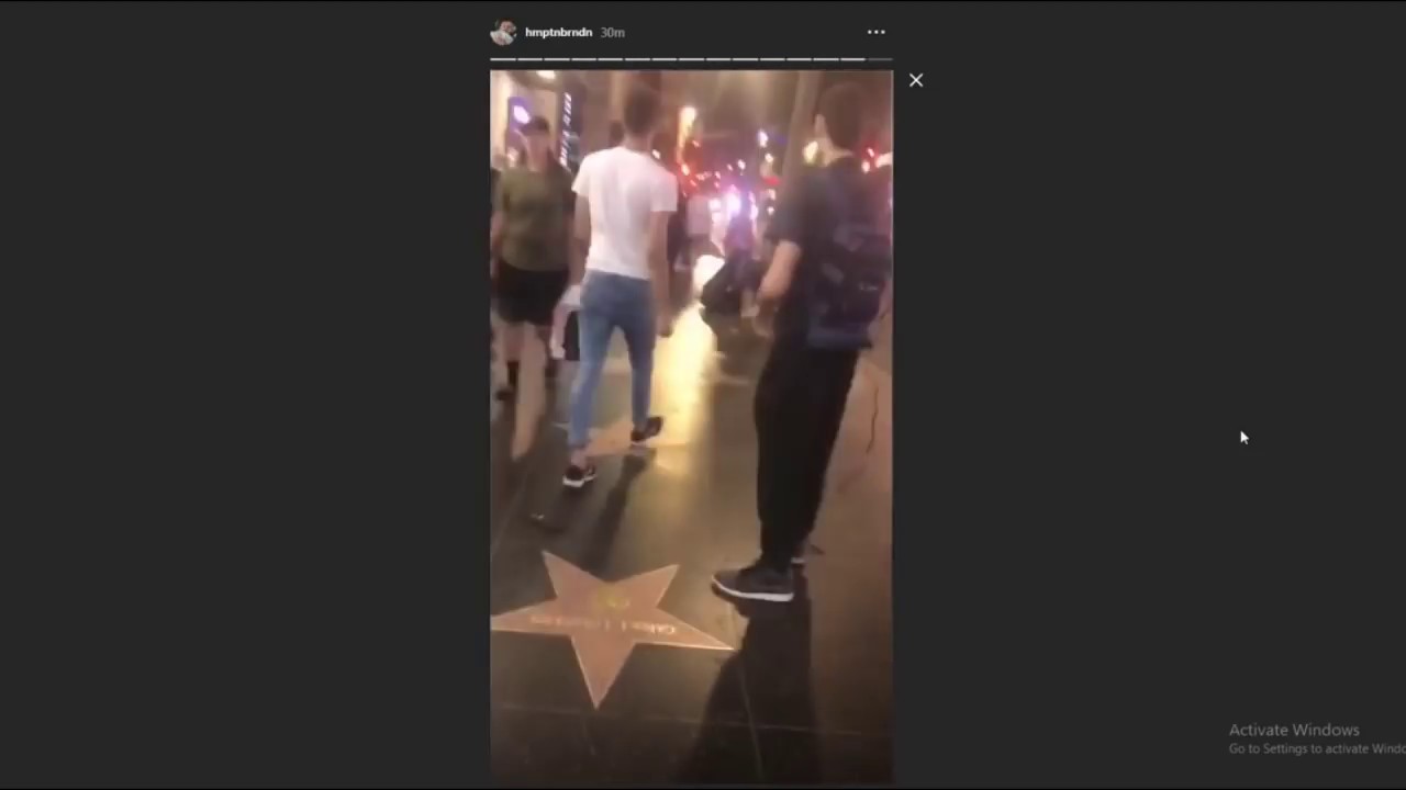 Hampton Brandon Punches Ice Poseidon In The Face!