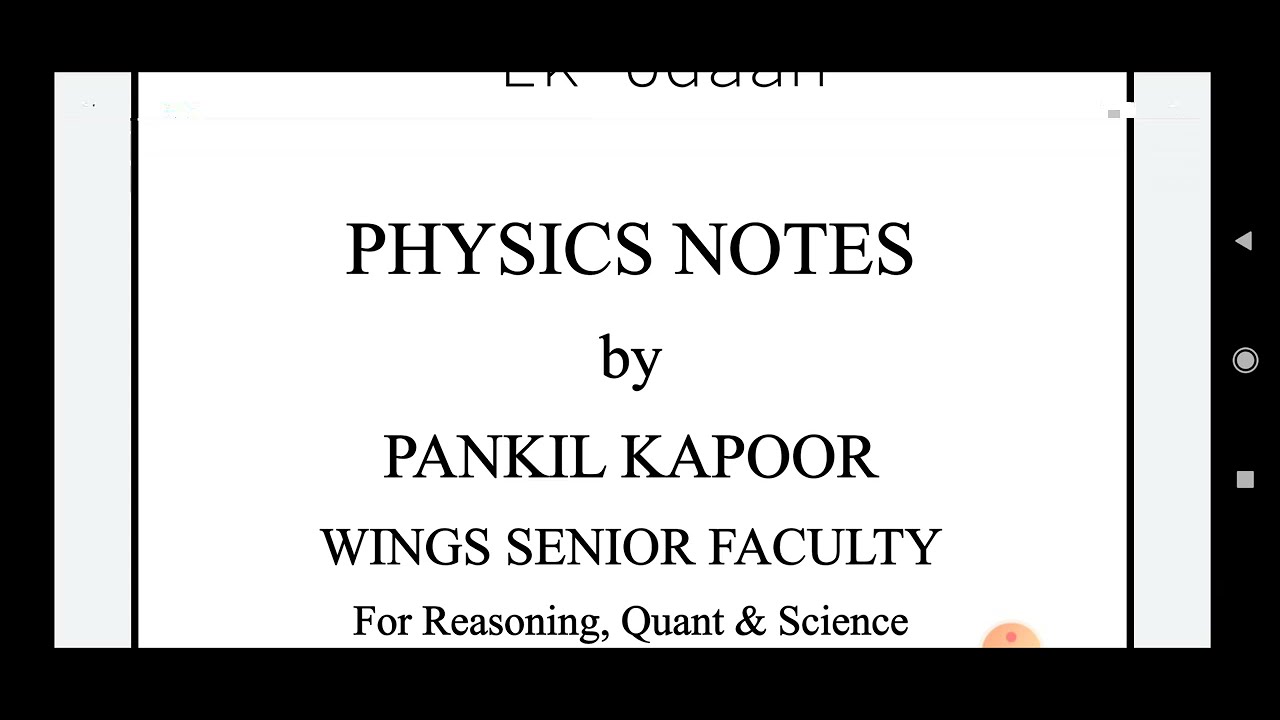 Lec-01 MCQ's on Conventional & Non Conventional Sources of Energy II Science II JKSSB FAA II