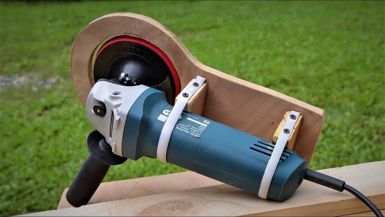 Angle Grinder Hacks. How to Make a Simple Tool for Wood Working,  | DIY |